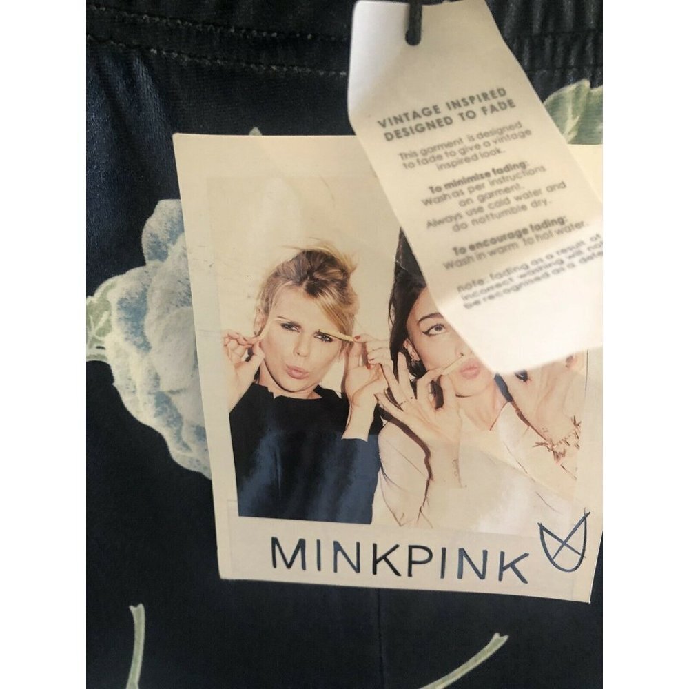NWT MINKPINK Exotic Blooms Flare Pants - Picture 11 of 12